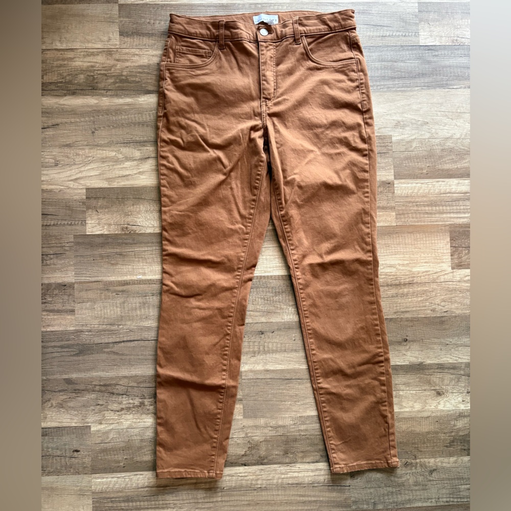 LOFT Chocolate Brown Trousers